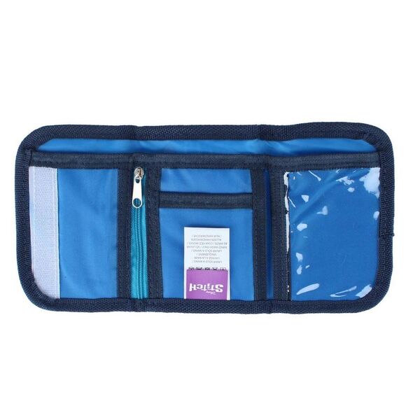 Textiel Trade Kid's Disney Lilo & Stitch Hawiian Hook & Loop Tri Fold Wallet - Picture 2 of 4